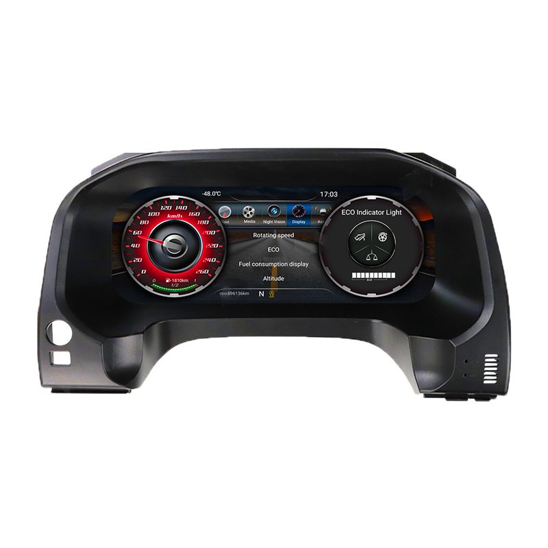 AUTO Hot-sale Auto Meter LCD Instrument Panel Intelligent LCD Instrument Speedometer Modification Suitable for Toyota PRADO