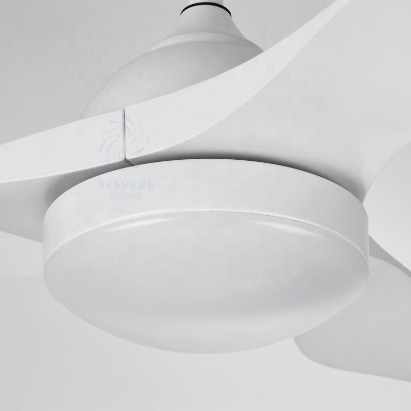 C026 52-Inch High Air Volume Ceiling Fan with Light APP Control Remote Switch DC Motor Includes Project Installation Solution