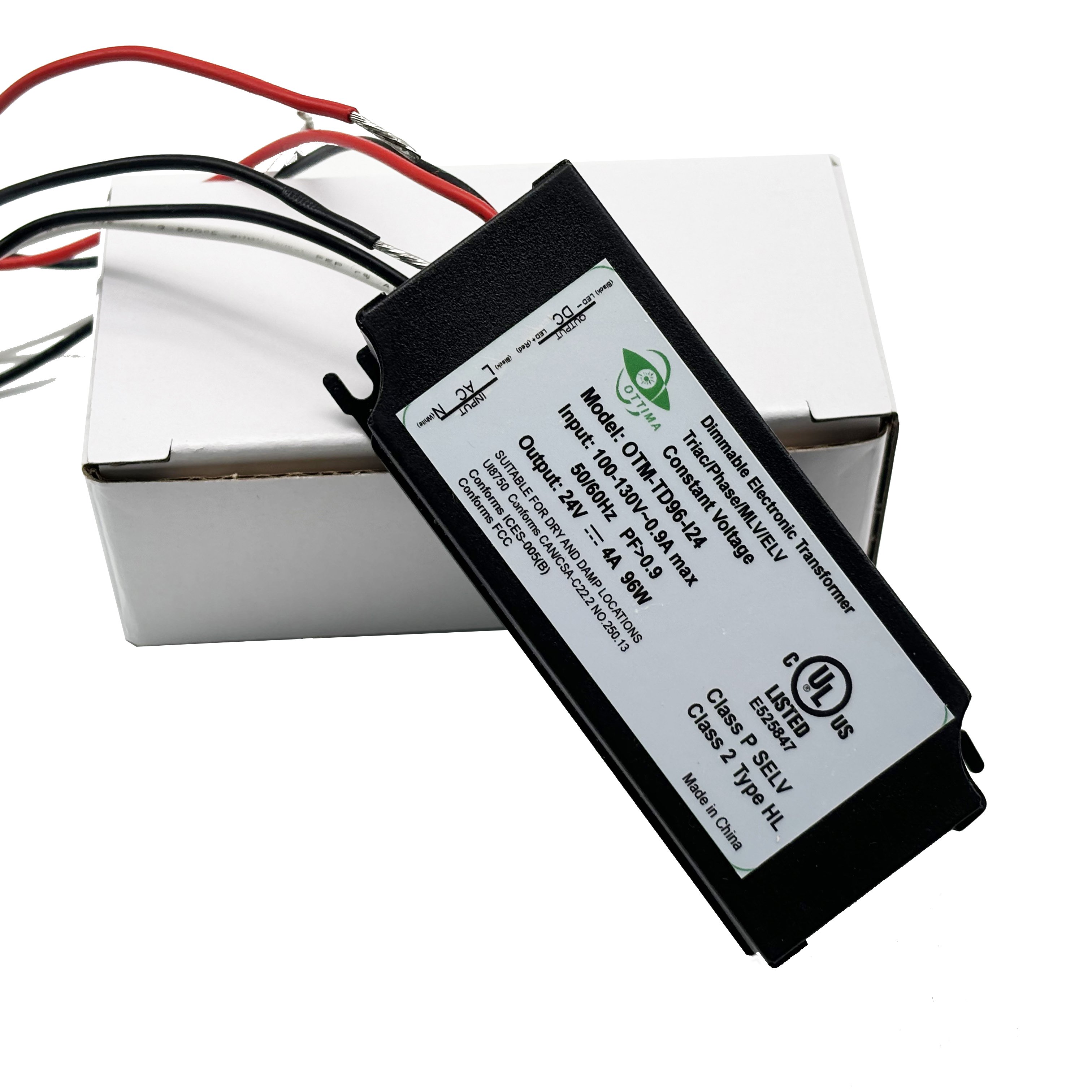OTM-TD96-I24 UL ETL LED Switching Power Supply DC24V Mini 96W Led Transformers