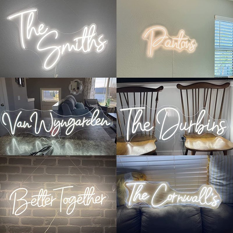 Custom Neon Signs Personalized LED Neon Signs for Birthday Party Night Light Company Logo Business Sign Gift Name Neon Lights