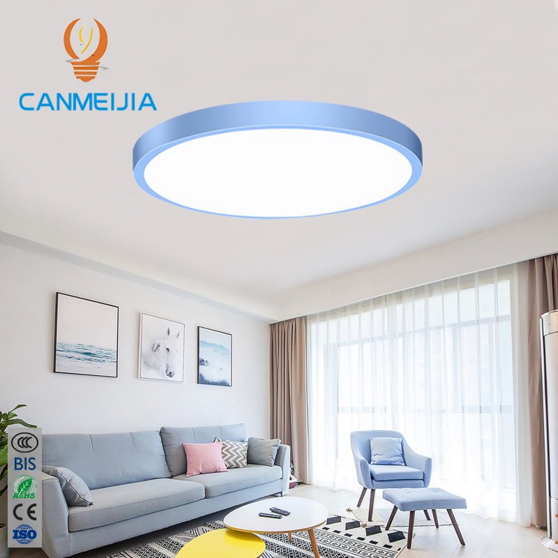 Modern Decoration Bedroom Lamp Warm White Living Room Light Fashion Home Round Led Ceiling Light ,led Ceiling Lights Fixtures