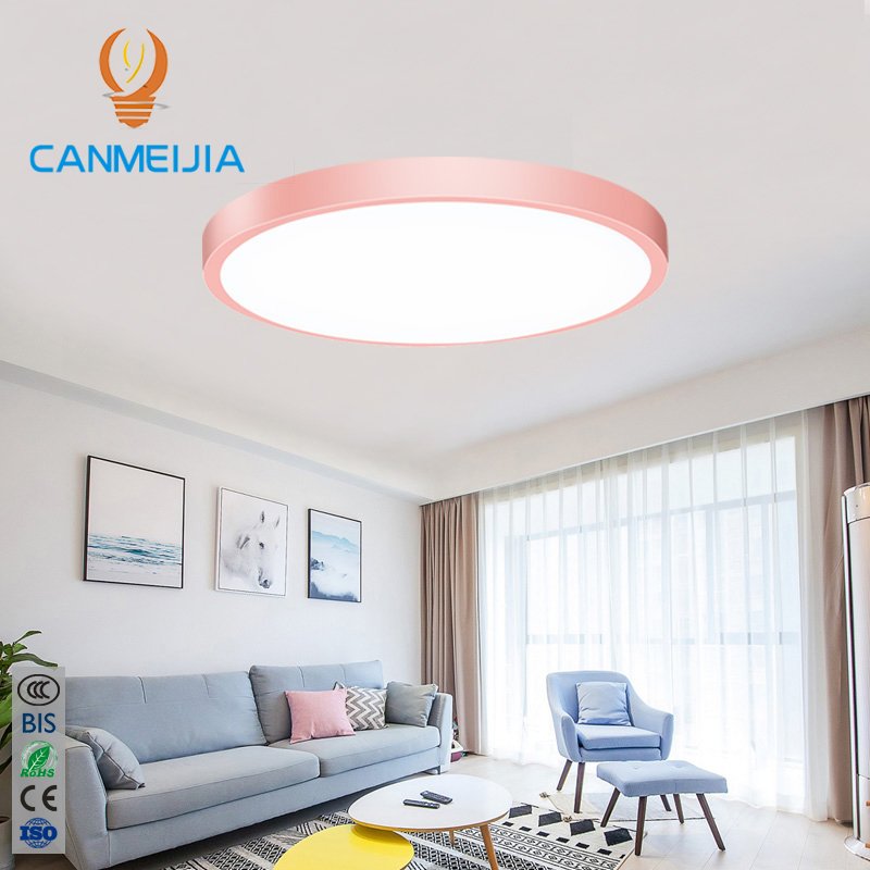 Modern Decoration Bedroom Lamp Warm White Living Room Light Fashion Home Round Led Ceiling Light ,led Ceiling Lights Fixtures