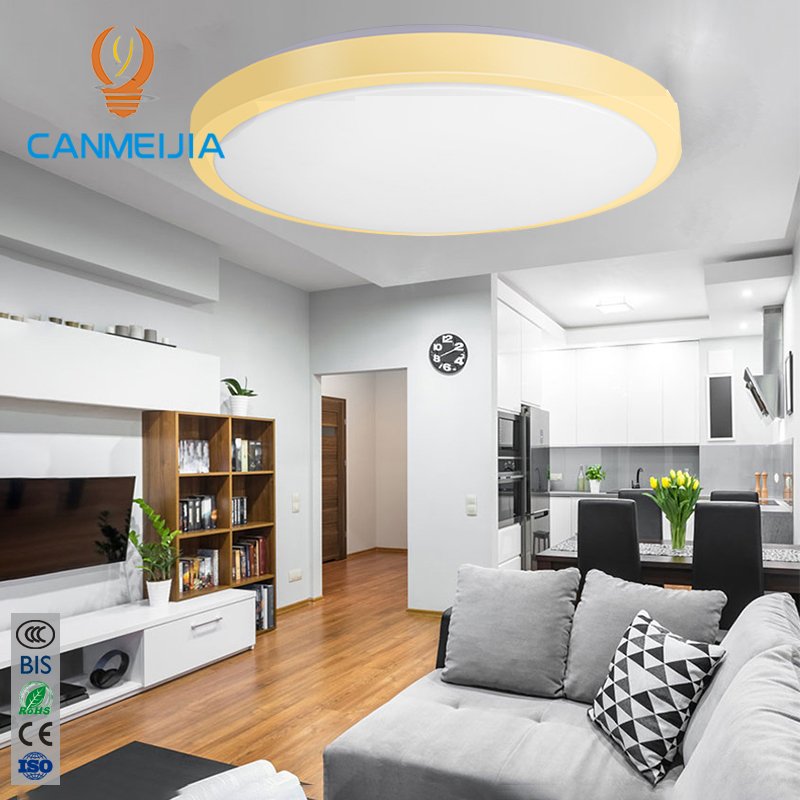 Modern Decoration Bedroom Lamp Warm White Living Room Light Fashion Home Round Led Ceiling Light ,led Ceiling Lights Fixtures