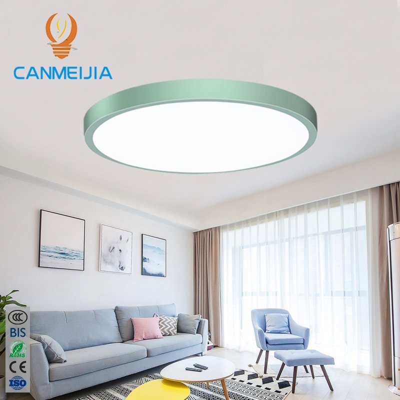 Modern Decoration Bedroom Lamp Warm White Living Room Light Fashion Home Round Led Ceiling Light ,led Ceiling Lights Fixtures