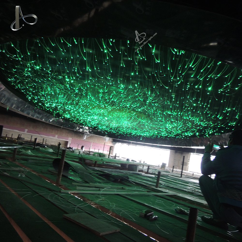 End Glowing Fiber Optics Plastic Optical Fiber Starry Light for Ceiling Roof Top