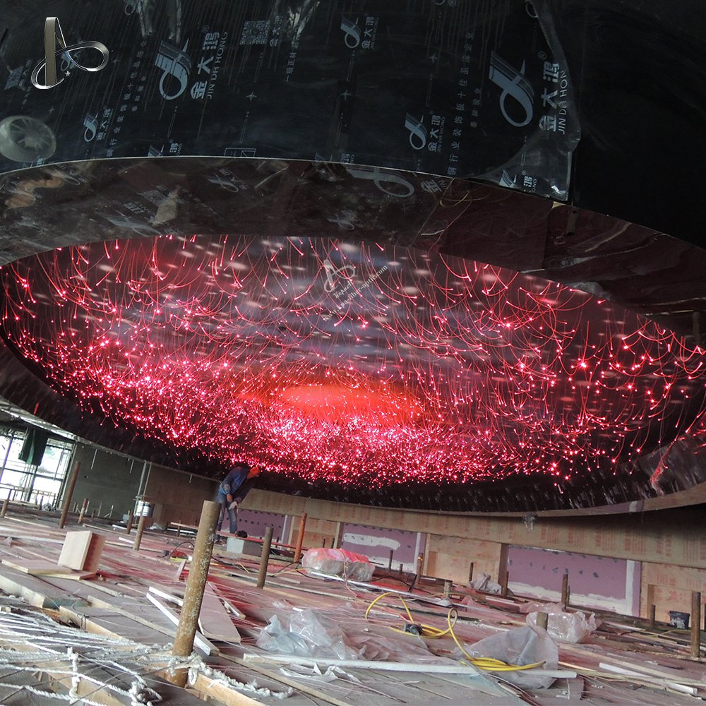 End Glowing Fiber Optics Plastic Optical Fiber Starry Light for Ceiling Roof Top