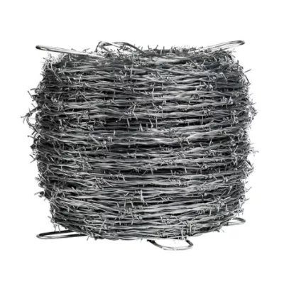 High Quality razor Barb Galvanized Wire Barbed Wire Fence 500m Barbed Wire
