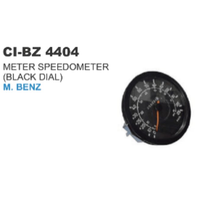 METER SPEEDOMETER (BLACK DIAL)