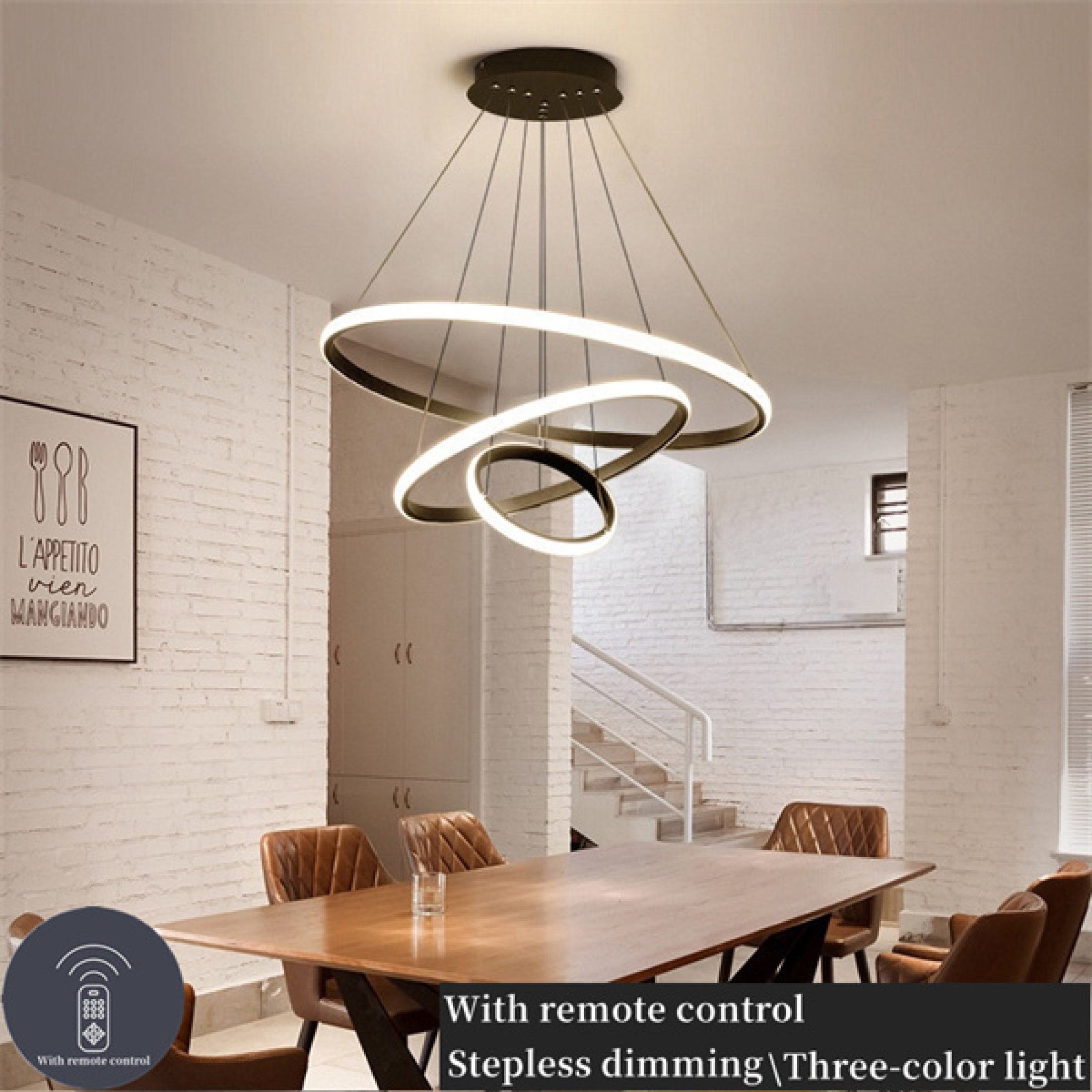 Luxury Modern Chandelier Ring Indoor Living Room Hanging Lighting for Hotel Bedroom Pendant Lights Chandeliers