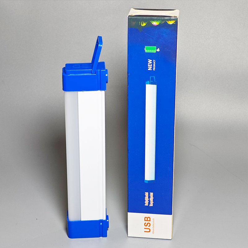 Led Light Tube T5 Usb Rechargeable Magnetic Portable Emergency Camping Lamp Outdoor Night Market Light Handheld Recharge Tube