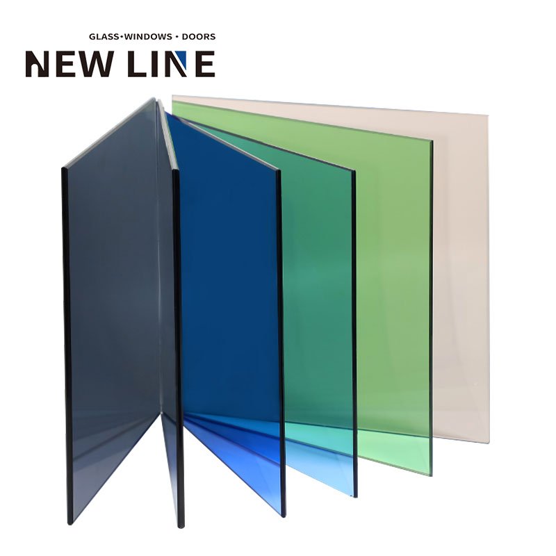 Customized Cut to Size Tinted Bronze Grey Brown Blue Reflective Clear Float Glass 1mm-19mm Tempered Glass Float Glass