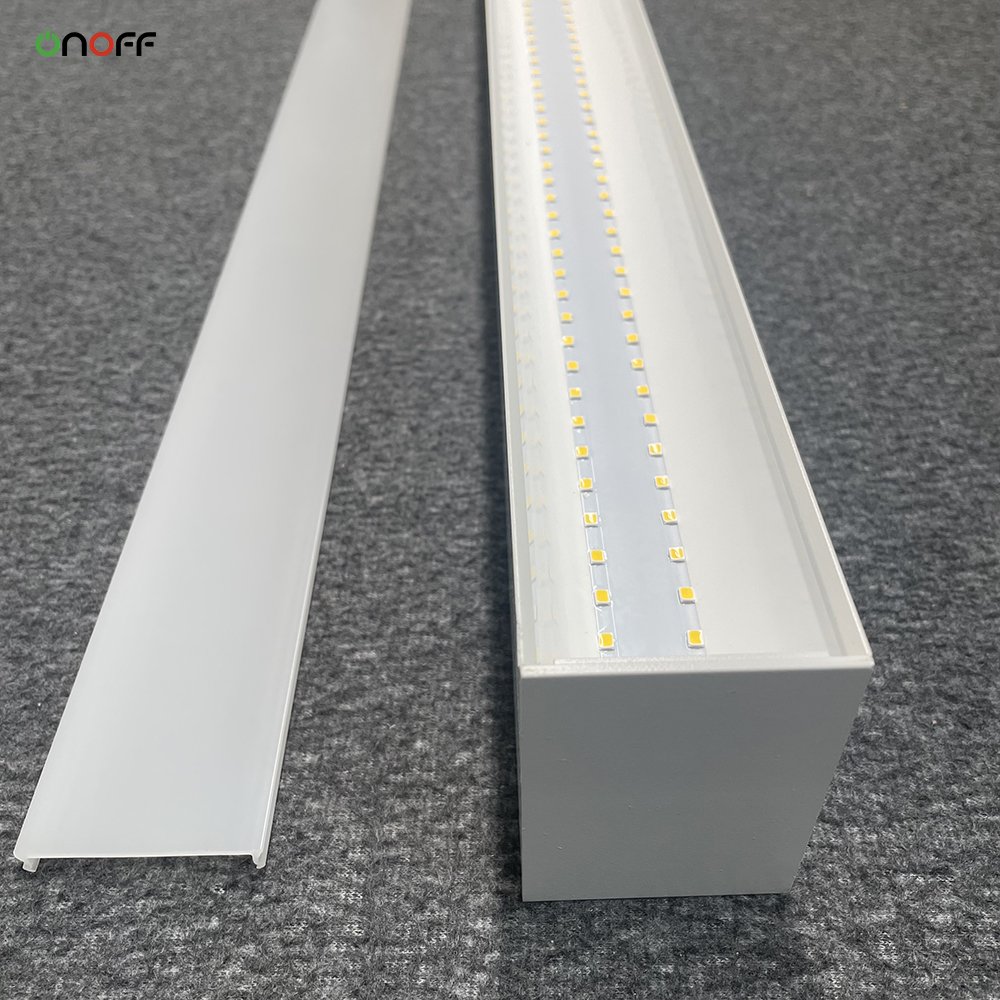 1.2m 30w LED Linear Light Suspended Profile LED Pendant Light Modern Style for Warehouse, Store, Office