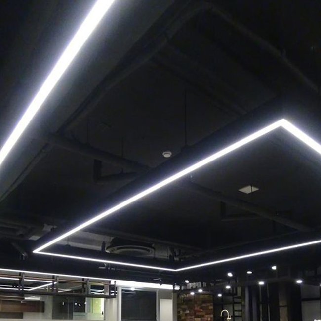 1.2m 30w LED Linear Light Suspended Profile LED Pendant Light Modern Style for Warehouse, Store, Office
