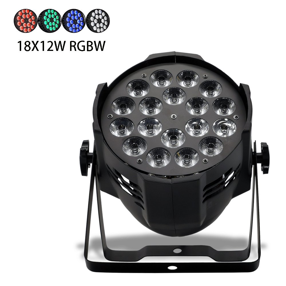 18x12W/15W/18W RGBW RGBWA RGBWA UV 4/5/6in1 Led Par 64 Can Stage Light Powercon in Out Wedding LED Wash Parcan Stage Lighting