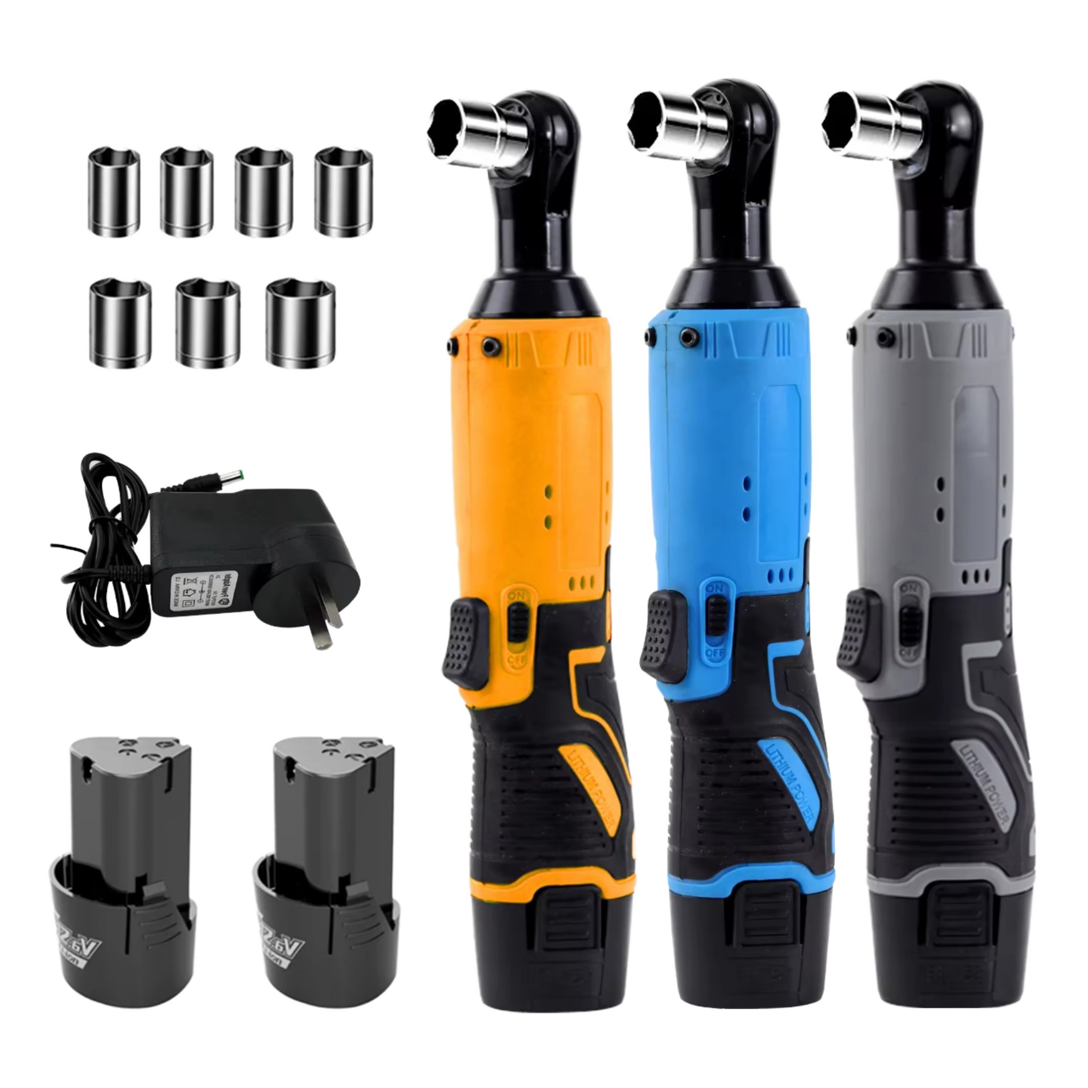 HIERKIN Brushless Lithium Tool Sets Tire Repair Tools Cajas Herramientas Torque Wrench Wrenches Set Electric Wrench Auto Repair