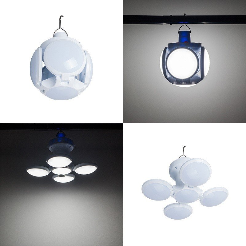 Solar Night Light Football Bulbs Rechargeable Light with Led Lantern Folding with Cable for Garden Office Tent Carton Led Bulb