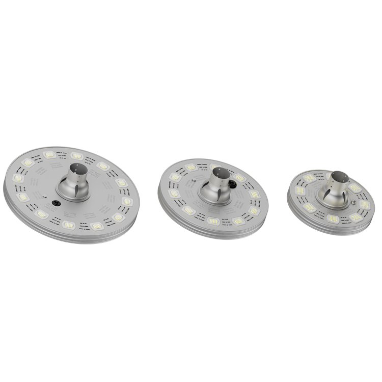 400000 Lumens 80W 300W 6500K Ip65 Security Light Outdoor Public Detector All in One Circular Led Solar Street Lamp for Garden