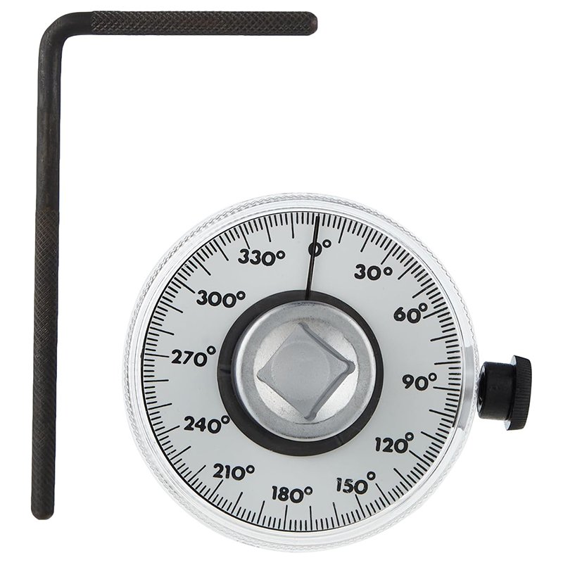 Professional 360 Degree Adjustable 1/2\" Drive Torque Meter Wrench Set Metal & Plastic Material for Car Application