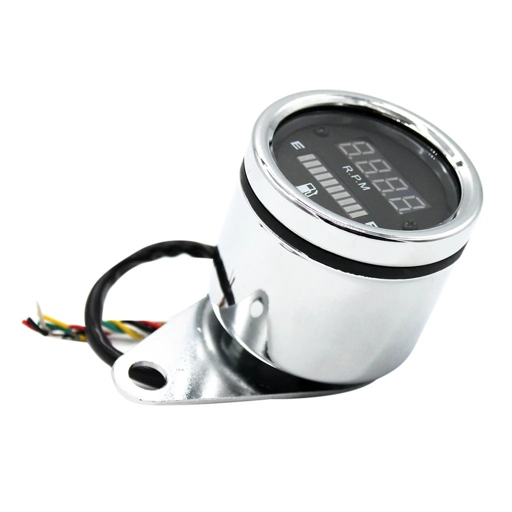 Motorcycle Meter Oil Digital Instrument Tachometer