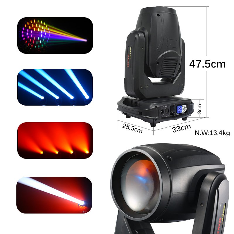 Redsun Beam 14r Bulb Sky Light Moving Head Light Disco Party Effect Stage 295W Moving Head Light