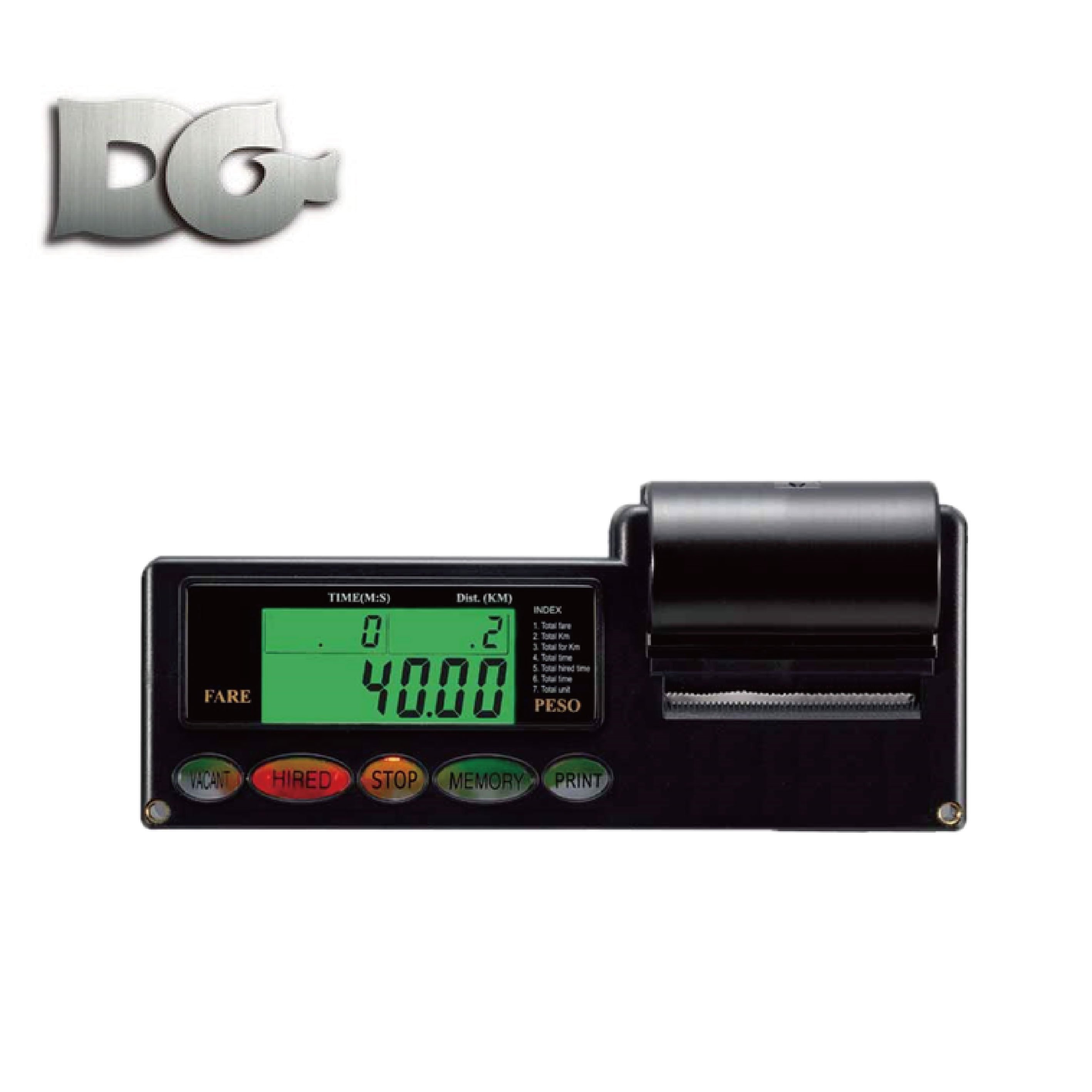 OEM ODM Auto Meter GPS Speedometer Gauge Printer 12V LED LCD Display Easy Installation New Condition Taxis Voltage Tachometer