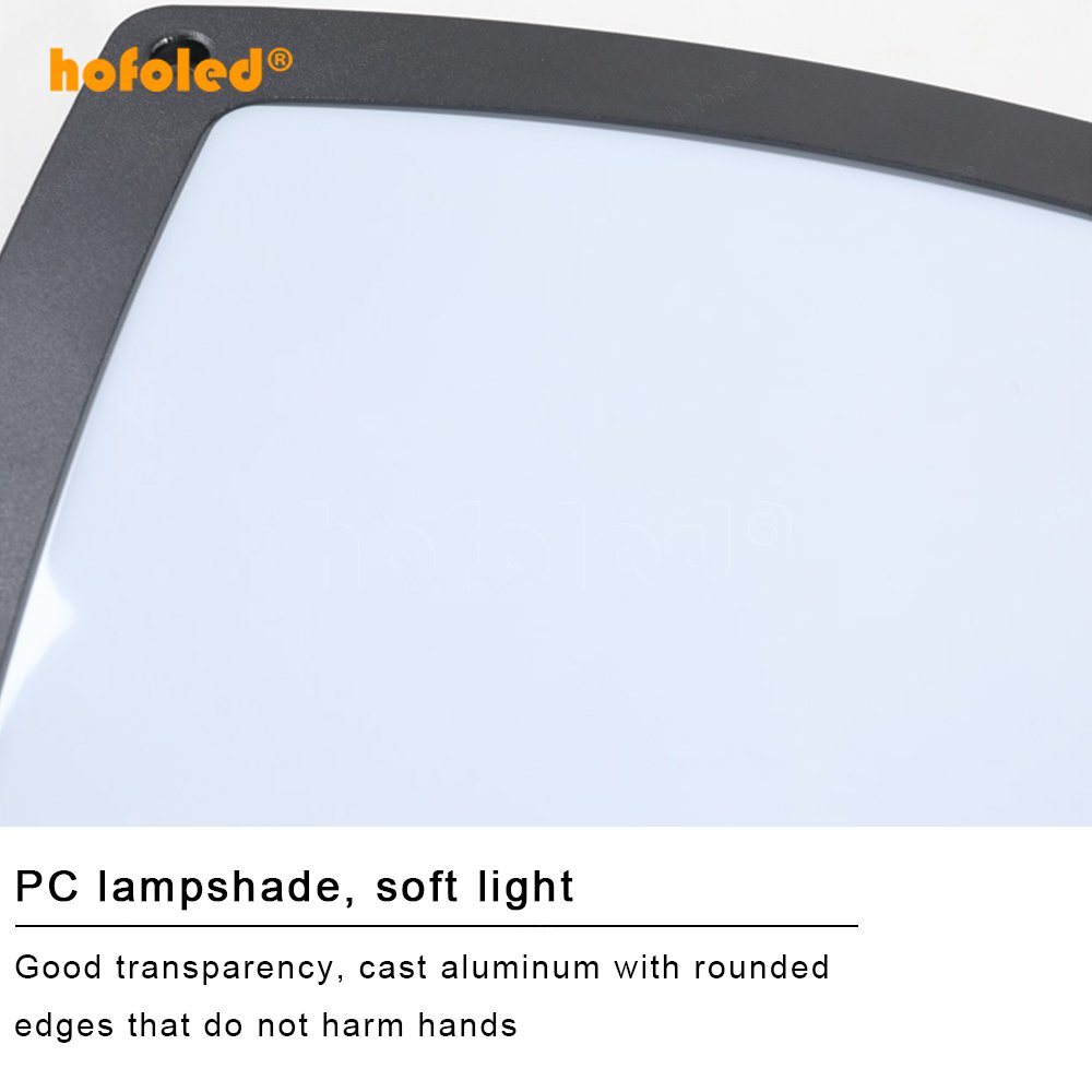 Smart Home Living Room Moisture-proof Surface Mount Indoor Waterproof Aluminum Ceiling Bulkhead Lighting IK10 Outdoor Wall Lamps