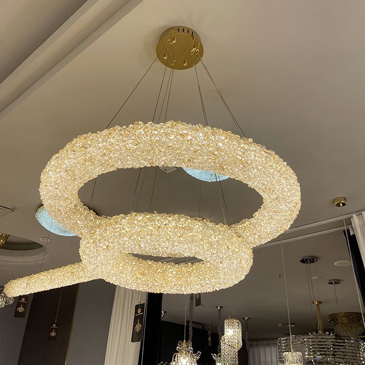 Classics Hanging Crystal Chandeliers for Weddings,chandelier Luxury Crystal High Ceiling for Hotel Lobby,Showroom,villa