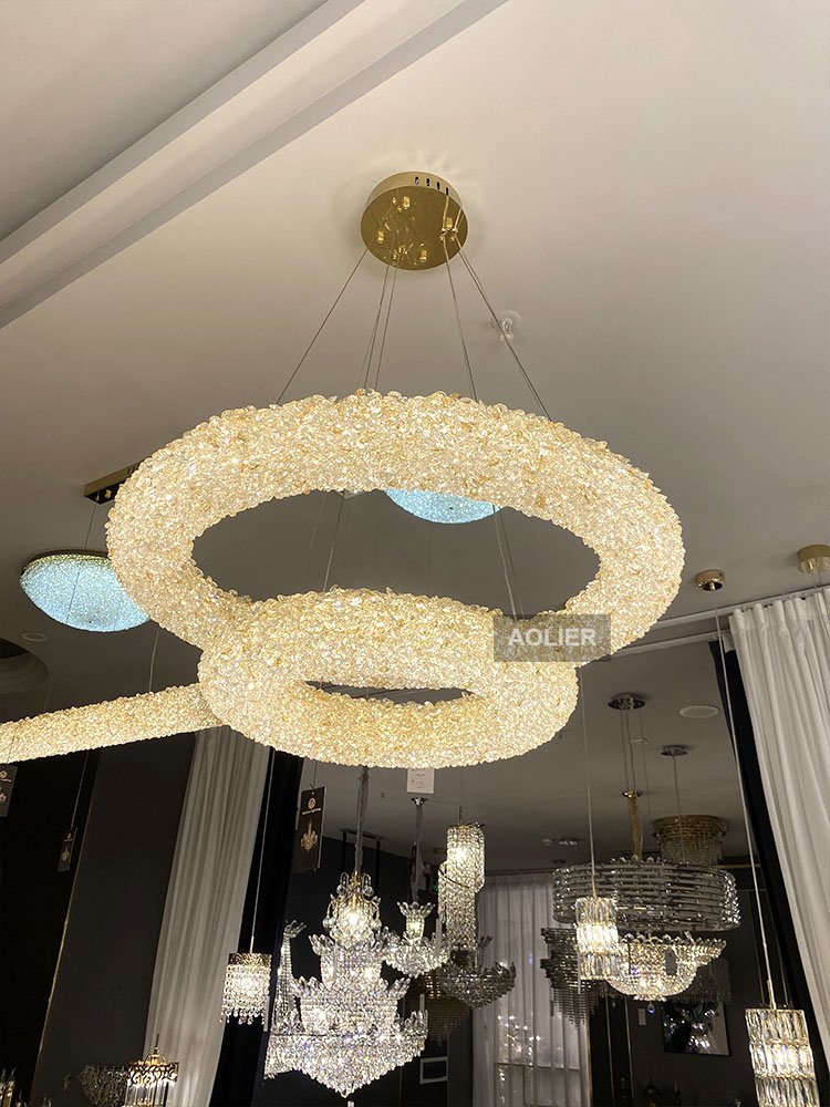 Classics Hanging Crystal Chandeliers for Weddings,chandelier Luxury Crystal High Ceiling for Hotel Lobby,Showroom,villa