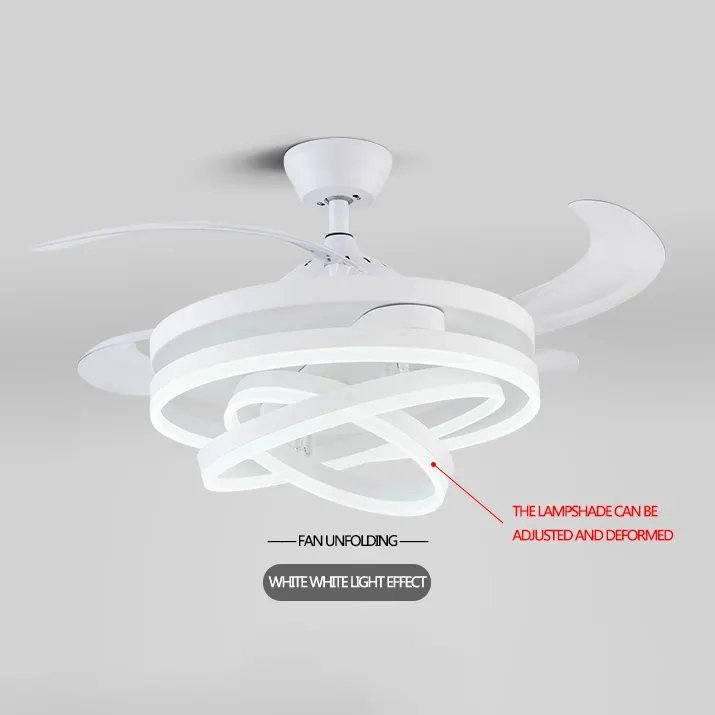 Ceiling Fan Traditional Remote Control 42 Inch Classic Modern Style Ceiling Fan Light