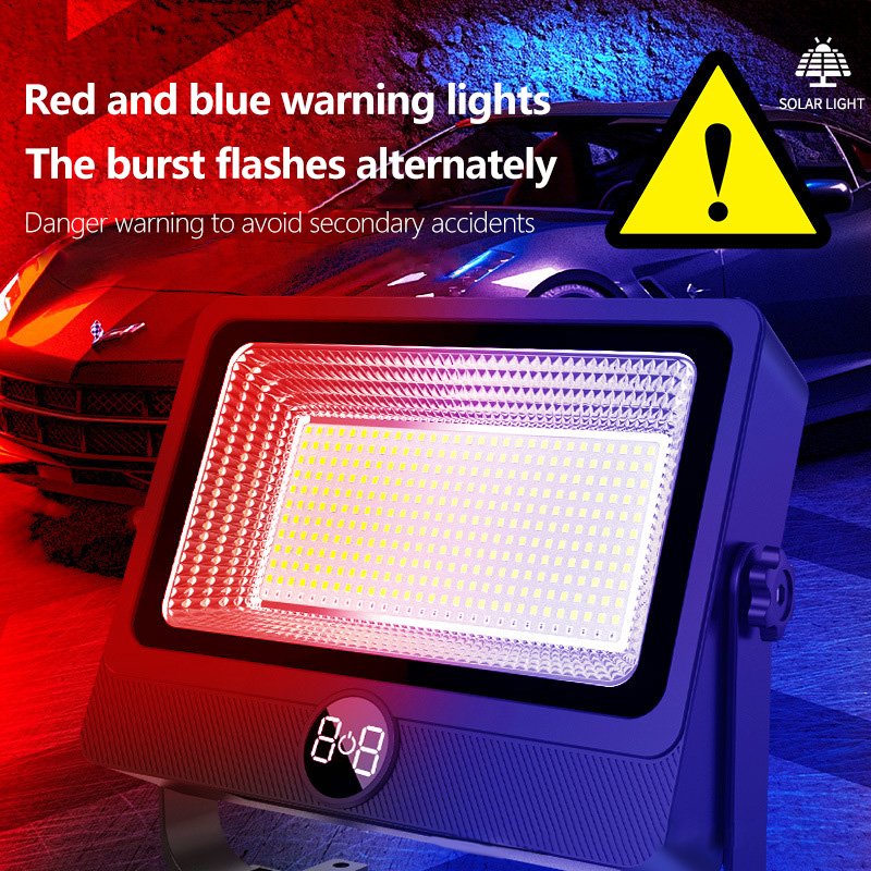 Omsen New Solar Charging Floodlight Emergency Solar Lamp Led Light Jd-Y90 With Type-C for Camping Outdoor