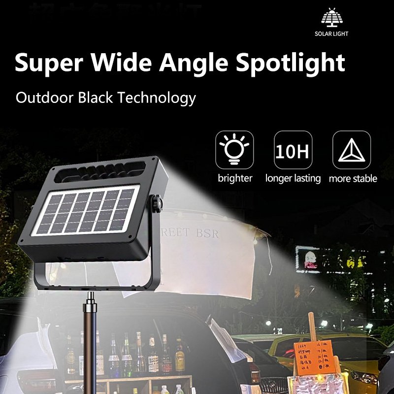 Omsen New Solar Charging Floodlight Emergency Solar Lamp Led Light Jd-Y90 With Type-C for Camping Outdoor