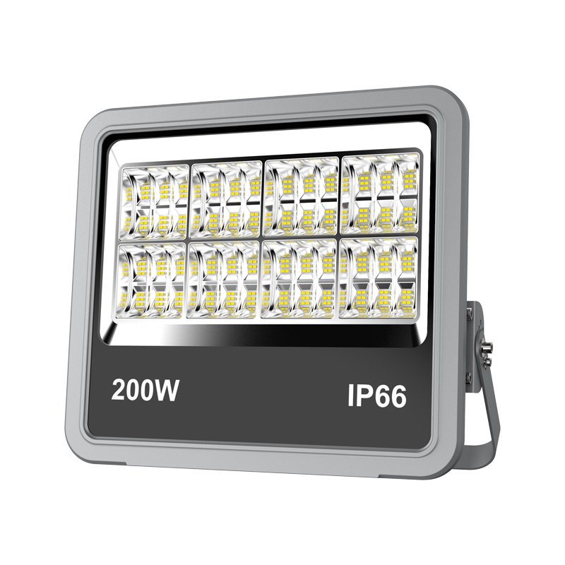 2024 New Design 120lm/W Energy Saving High Light Efficiency Outdoor Stadium Playground Street Led Flood Light IP66 6KV