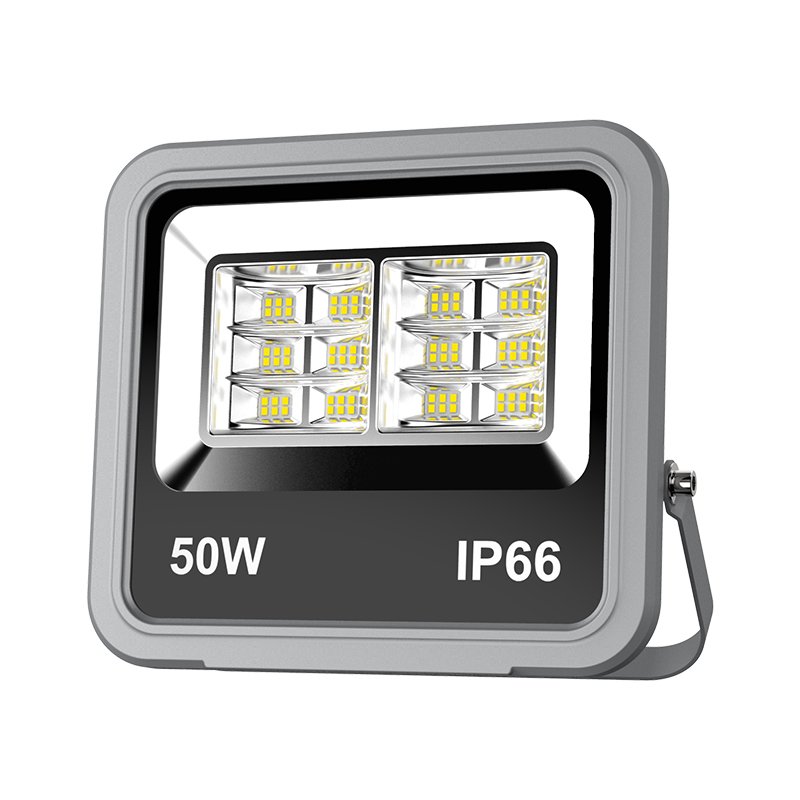 2024 New Design 120lm/W Energy Saving High Light Efficiency Outdoor Stadium Playground Street Led Flood Light IP66 6KV