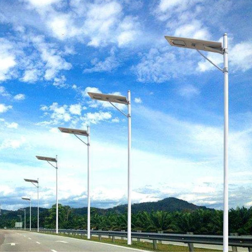 Manufacturer IP66 60w 80w 100w Sensor Remote Control Waterproof Outdoor Integrated All in One Led Solar Street Light