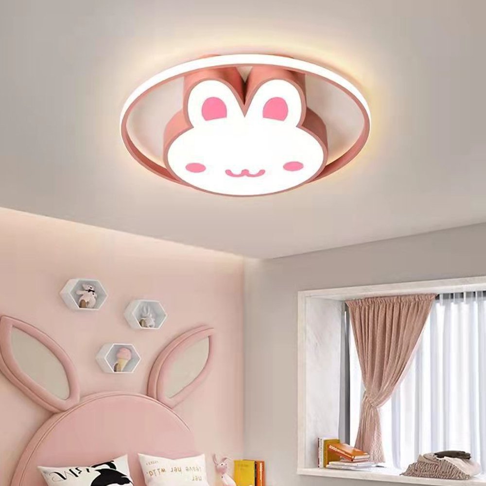 Children's Room Ceiling Light Full Spectrum Eye protection Three Color Stepless Dimming Bedroom Cartoon Custom Chandelier