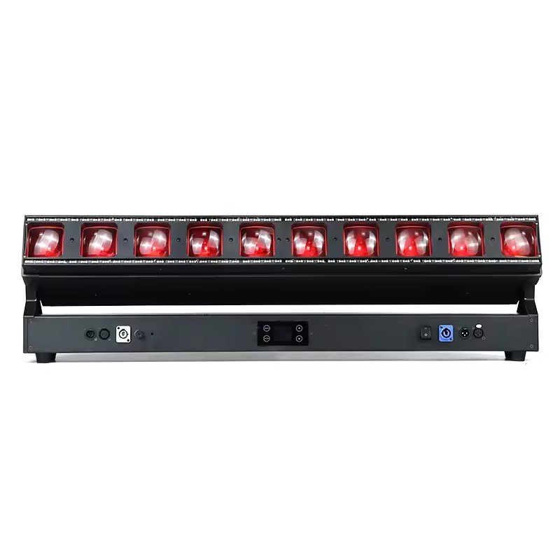 High Bright Factory Stage Dj Club Decorative Light 10x60w Beam Wash Matrix Zoom DMX with Backlight Pixel Led Moving Head Light