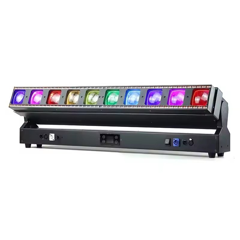 High Bright Factory Stage Dj Club Decorative Light 10x60w Beam Wash Matrix Zoom DMX with Backlight Pixel Led Moving Head Light