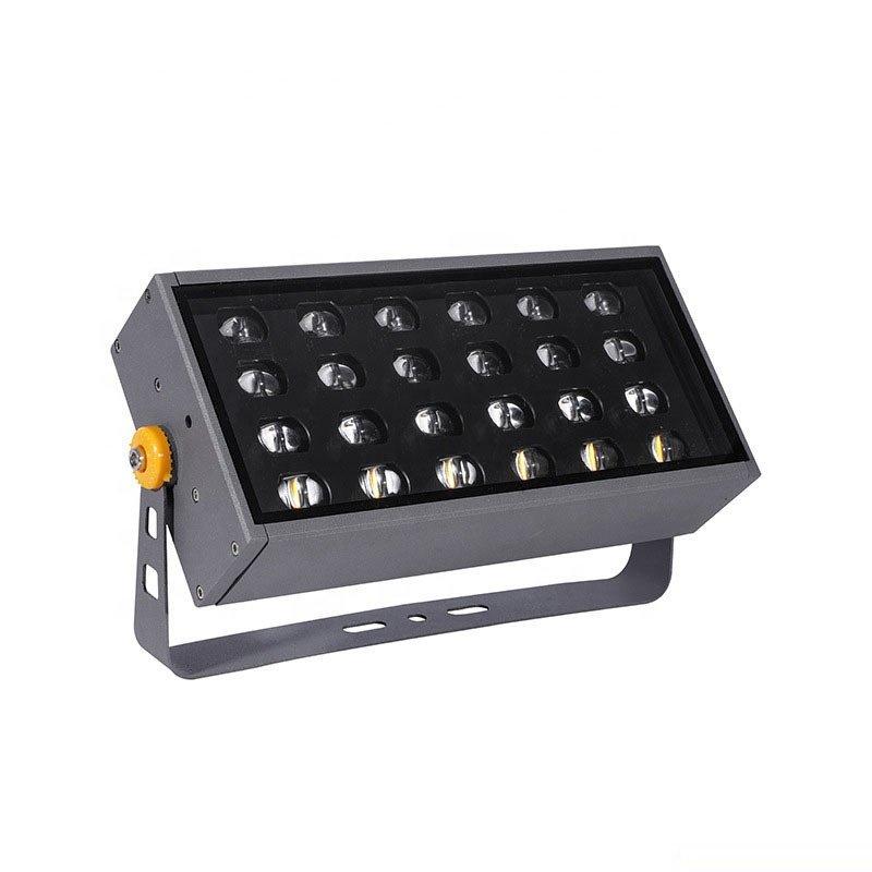 DMX512 RDM Wireless Control LED Wall Washer RGB Color Dimmable Stage Floodlight for Weddings, Shows, Concerts and Event Lighting