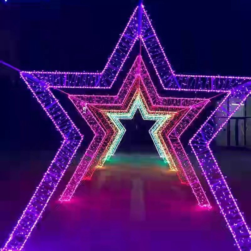 LED Arch Lights Outdoor IP65 Waterproof square LED Modeling Lights Landscape Lighting Decorative Lamps