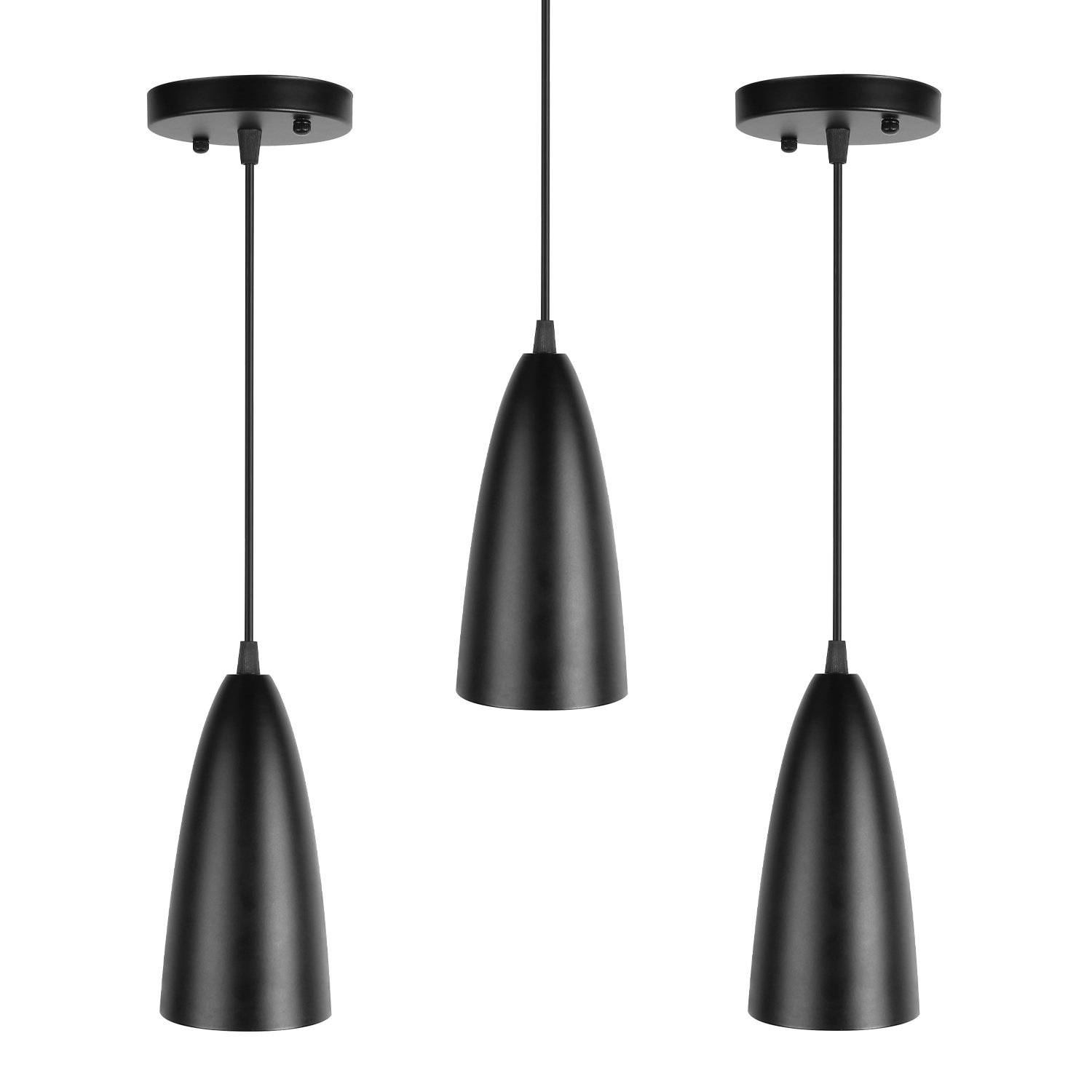 Modern Nordic Wooden Iron Pendant Light Lamp for Dinning Room Kitchen Indoor Linear Adjustable Hanging Lights/Led Pendant Light