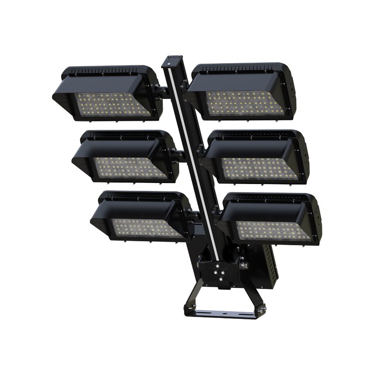 Middle East Infrastructure Industrial Heavy Machinery Site Safety Lighting 1200W Led Flood Light 220V for Large Area