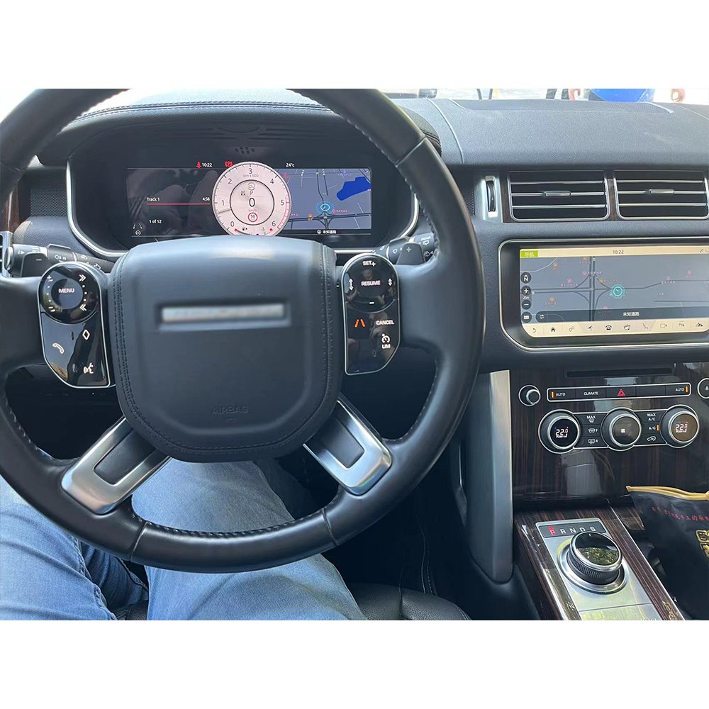 12.3"LCD Screen Auto Meter Instrument Cockpit Display for Land Rover Range Rover Vogue Dashboard Digital Cluster