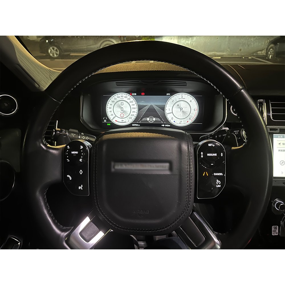 12.3"LCD Screen Auto Meter Instrument Cockpit Display for Land Rover Range Rover Vogue Dashboard Digital Cluster
