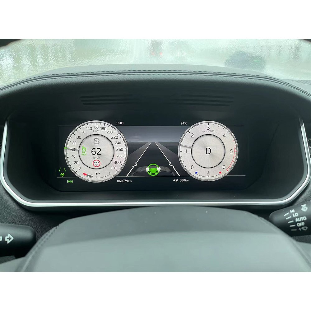 12.3"LCD Screen Auto Meter Instrument Cockpit Display for Land Rover Range Rover Vogue Dashboard Digital Cluster