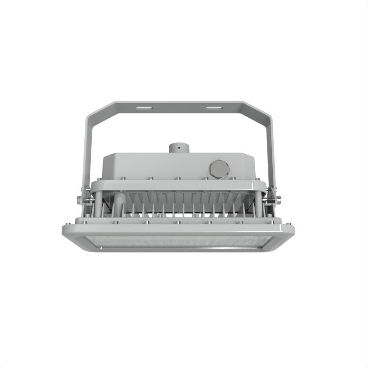 UL844 Class I Division 2 LED Explosion Proof Flood Light with Battery Back-up IP66 120W 150W 200W Emergency Run Time 90 Mins