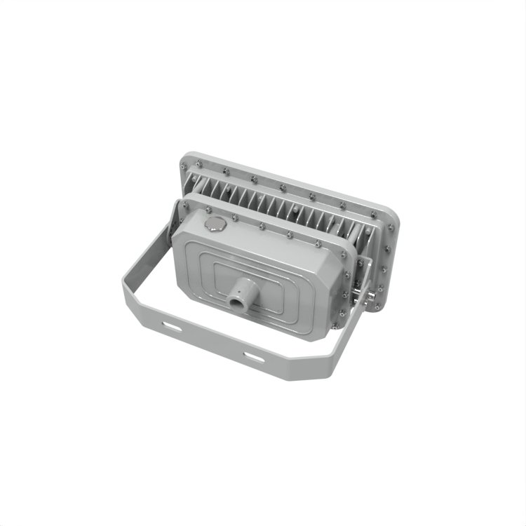 UL844 Class I Division 2 LED Explosion Proof Flood Light with Battery Back-up IP66 120W 150W 200W Emergency Run Time 90 Mins