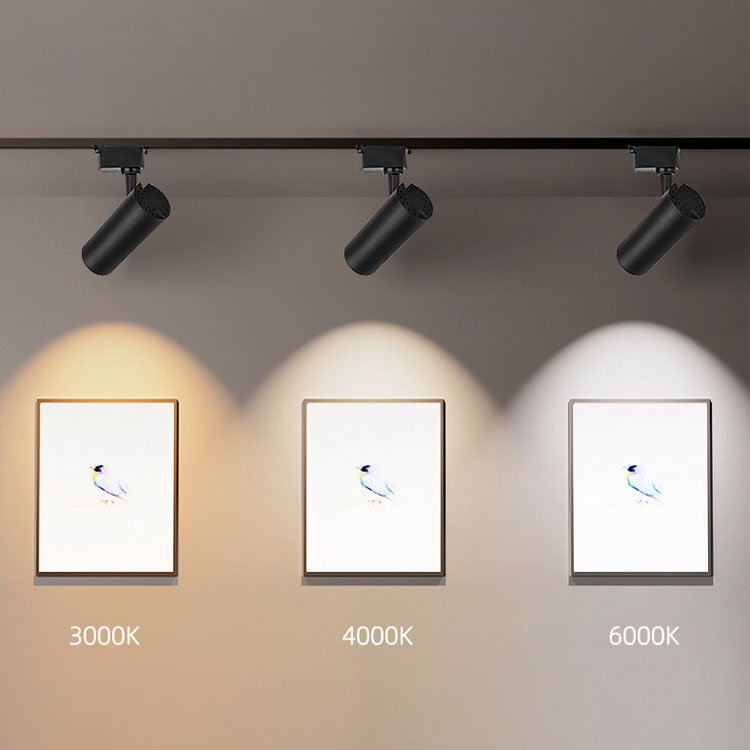 For Clothing Store Adjustable Commercial Track Lighting Color Spotlights Focus Cob Light Spot Light/Tracklights/Led Track Lights