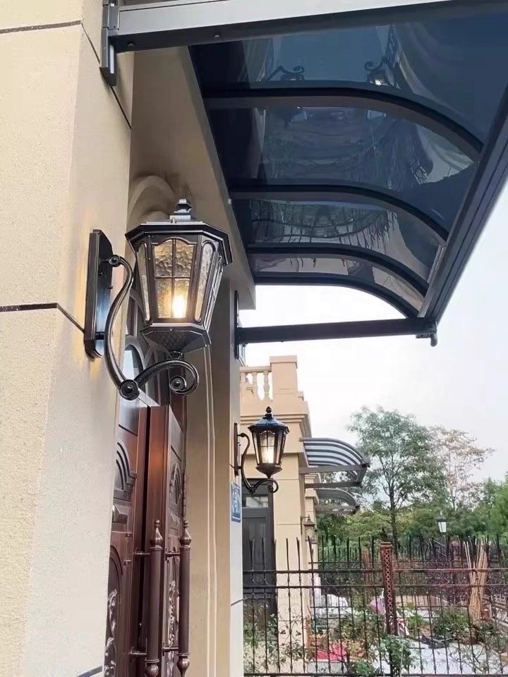 American Outdoor Wall Lamp Waterproof Corridor Wall Lamp Antique Villa Courtyard Door LED Wall Lamp