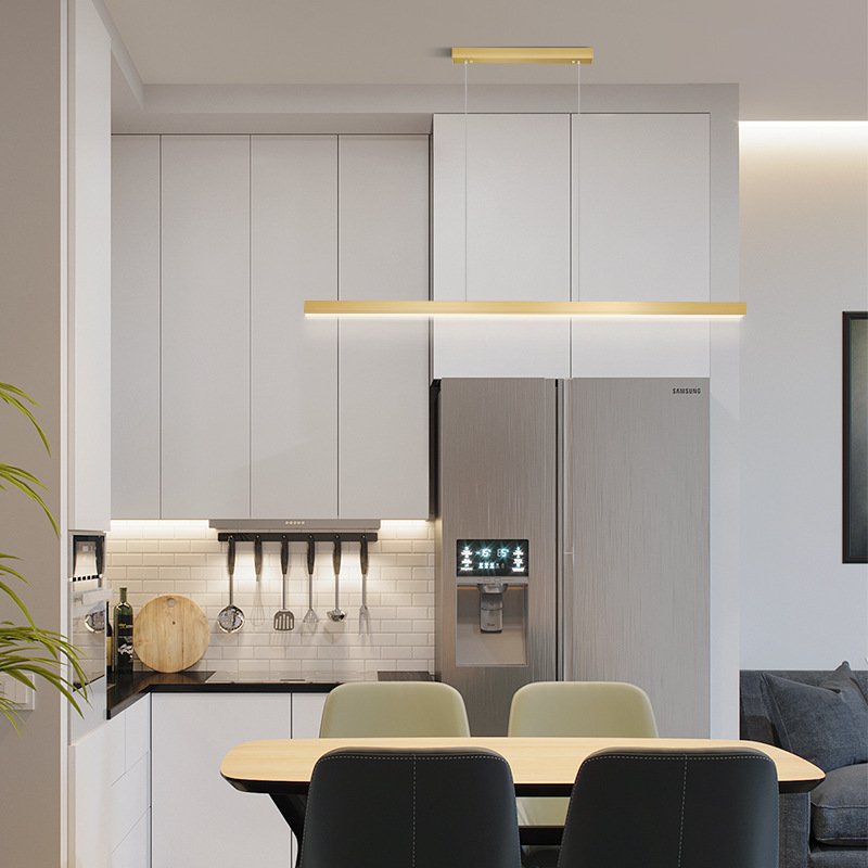 Alabaster Dining Table Design Chandelier Restaurant Kitchen Bar Minimalist Decoration Marble Pendant Light Coffee Hanging Light