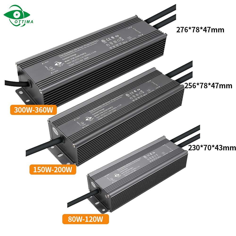 High Efficiency LED Plant Grow Light High Power Driver 100W 200W 300W 400W DC 12V 24V 36V 48V Led Driver for Grow Light